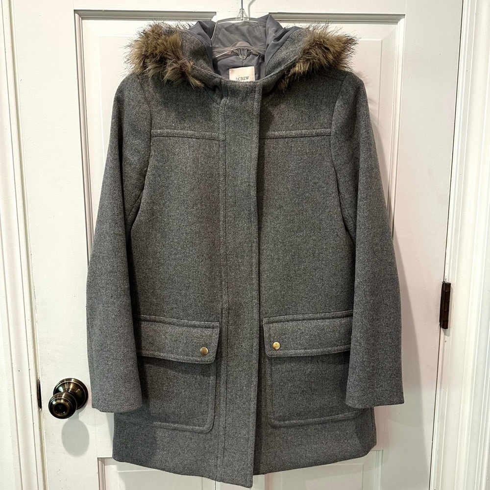 J. Crew Coat Like New